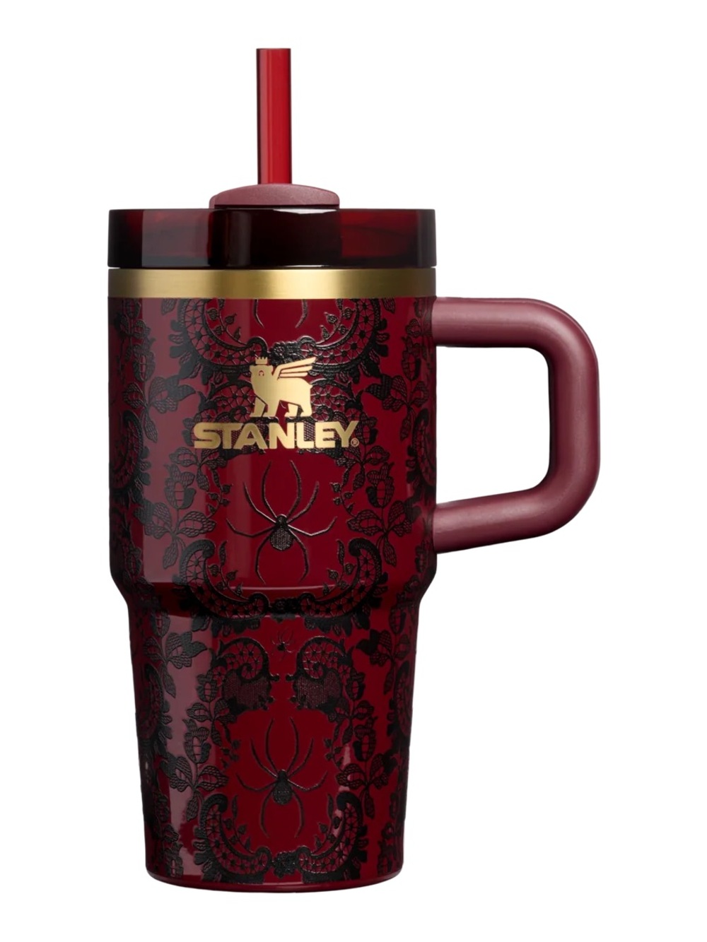 Bnib 2026 Bordeaux Lace Halloween Stanley Tumbler Limited Edition